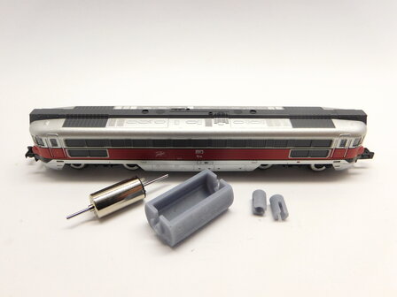 micromotor NA055G ombouwset Arnold BR 353, BR 354, 3000T, Talgo