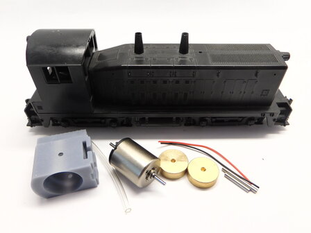 micromotor HAT001C voor Athearn Baldwin S-12, SW 1500