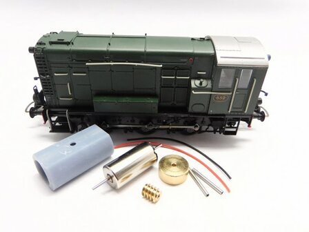 micromotor HP012C Umbausatz Piko NS 500 / 600, Hippel