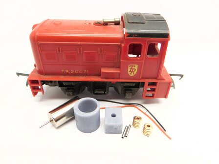micromotor 0T001G Triang/Hornby 0-4-0 Dock shunter, S.R. Suburban Motor Coach, Diesel Power Car, u.a.