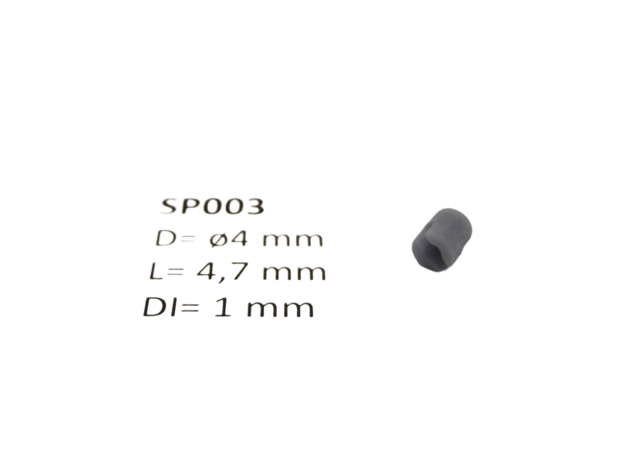 micromotor SP003 &oslash; 4 x 4.7 - &oslash; 1 mm cardankoppelingshouder
