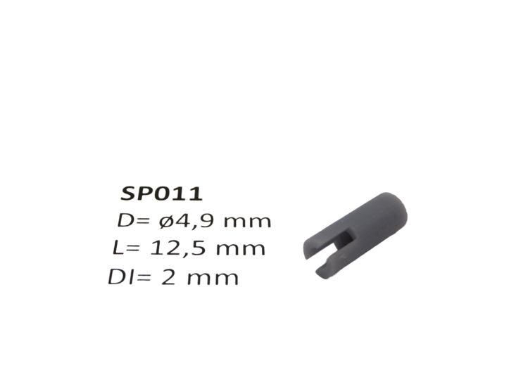 micromotor SP011 &oslash; 4.9 x 12.5 - &oslash; 2 mm Kardankupplungshalter