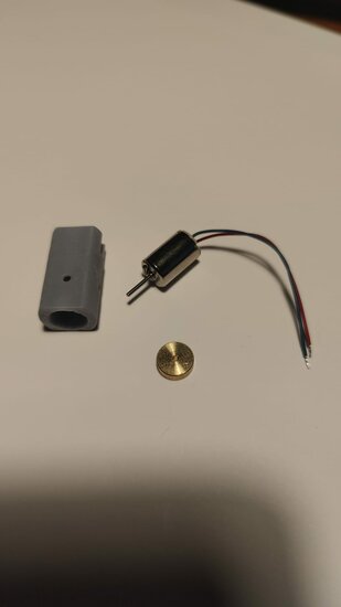 micromotor NA033F motor ombouwset voor Arnold BR 18.4 (Motor in de tender), BR 18.5 , BR36, S 3/6 (Motor in de tender), KPEV P4, SNCF 231, SNCB reeks 3649