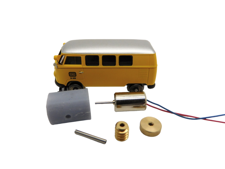 micromotor HMU001C Glockenankermotor für Modellbahn Union Klv 20 Draisine