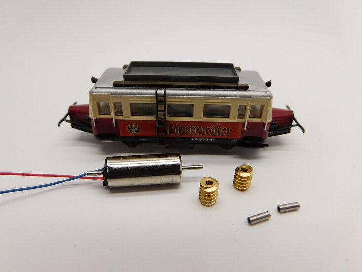 micromotor NA030G Glockenankermotor Umbausatz für Arnold VT 89.9, VT 133, Schweineschnäuzchen