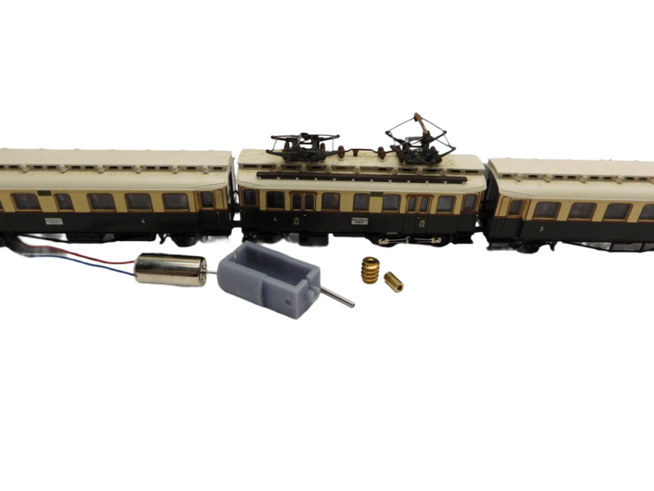 Micromotor NM064C Glockenankermotor für Minitrix ET 87, K.P.E.V. ET 831, DRG ElT 2004