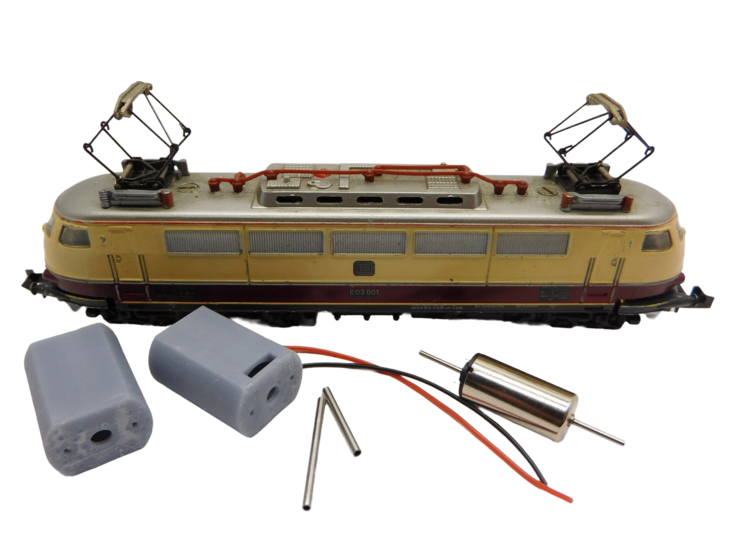 micromotor NM042 Glockenankermotor für Minitrix E 03