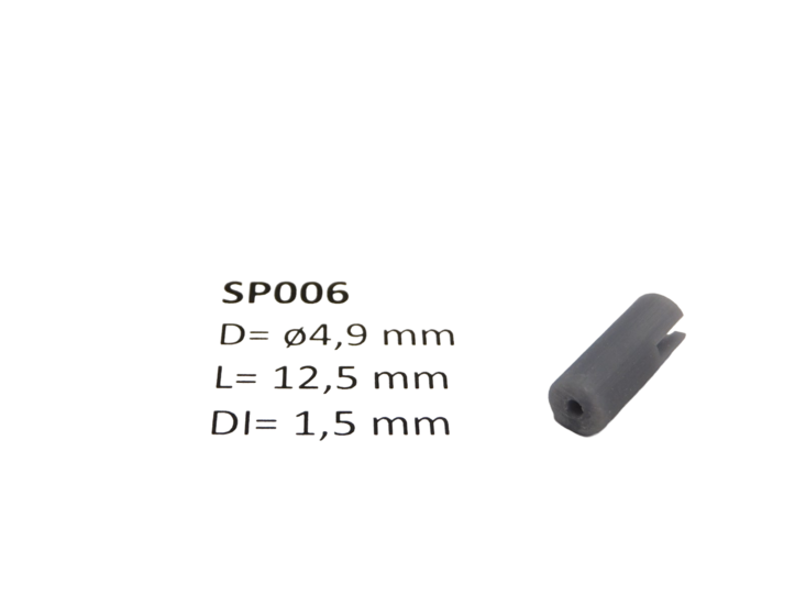micromotor SP006 ø 4.9 x 12.5 - ø 1.5 mm Kardankupplungshalter