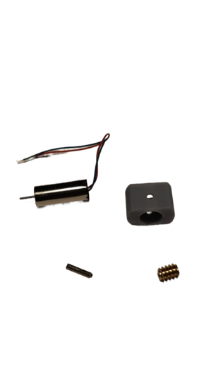 micromotor NA010G motor ombouwset Arnold Köf II, DB Köf III, DB BR 323, DB/Zürcher/Bentheimer BR 332, DB BR 335 ÖBB 0150, X130, X150, FS 213, SNCF YDE, SOB Tm 34, GKB 150