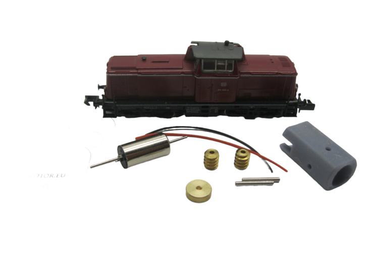 micromotor NA018C motor ombouwset voor Arnold DB SBB FS Solvay Seco TWE AVG V100 , BR 211, BR 212, Wiebe BR 213, ÖBB Rh 2048