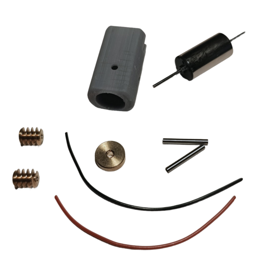 micromotor NA018C motor ombouwset voor Arnold DB SBB FS Solvay Seco TWE AVG V100 , BR 211, BR 212, Wiebe BR 213, ÖBB Rh 2048