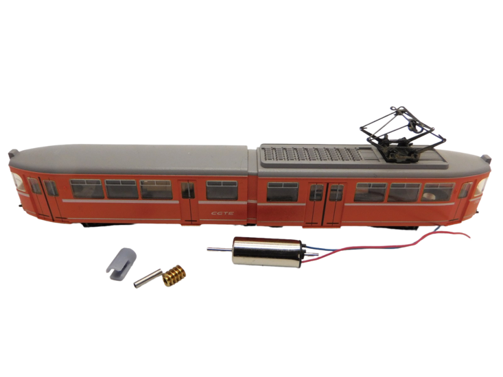 micromotor NA040G motor ombouwset voor Arnold GT 6, Tram, Straßenbahn