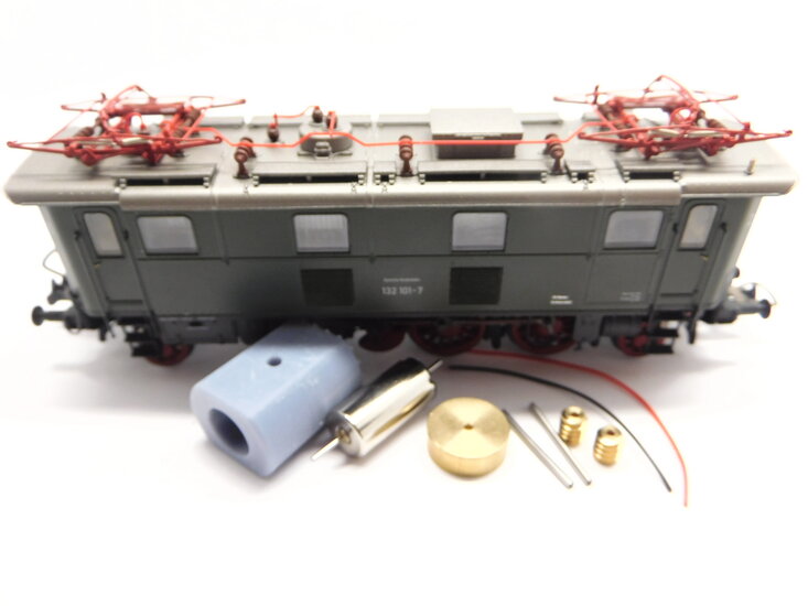 micromotor HP015C ombouwset Piko BR 132, E 32, EP 2  Piko 51410-51425  Motor 51410-40, 51414-40