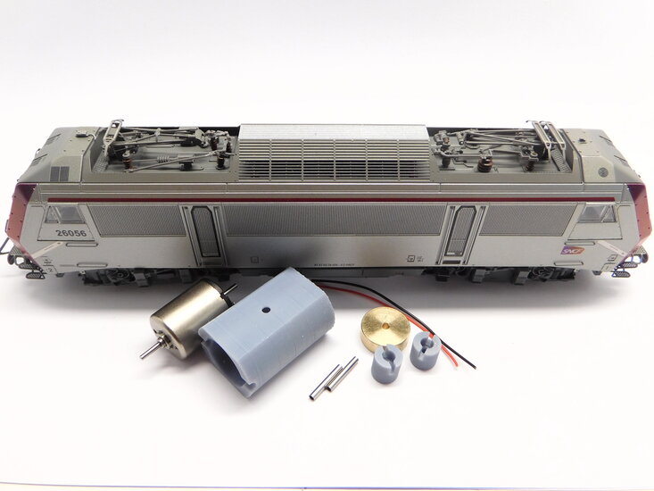 Micromotor HJ002C Umbausatz Jouef BB 26000