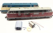 micromotor HP001F motor ombouwset voor Piko BR 101, BR 103, BR 110, BR 111, BR 112, BR 118, BR 120, BR 132, BR 140, BR 141, BR 142, BR 143, BR