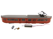 micromotor NA040G motor Umbausatz f&uuml;r Arnold GT 6, Tram, Stra&szlig;enbahn