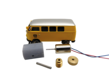 micromotor HMU001C Glockenankermotor für Modellbahn Union Klv 20 Draisine
