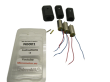 micromotor NB001 Glockenankermotor Umbausatz für Brawa 1151 Containerterminal mit 3 Motoren