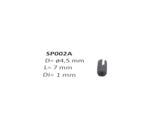 micromotor SP002A ø 4,5 x 7 - ø 1 mm Kardankupplungshalter