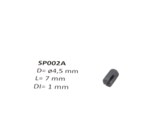 micromotor SP002A ø 4,5 x 7 - ø 1 mm Kardankupplungshalter