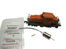 micromotor NA007 motor ombouwset voor Arnold DHG700C