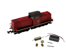 micromotor NM024C Glockenankermotor Umbausatz f&uuml;r Minitrix V100 , BR212, &Ouml;BB Rh 2048, BR 714, EVB 410, u.a.