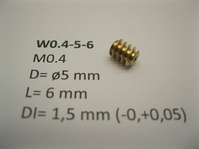 micromotor wormwiel Replacement for Minitrix locos with our 1,5 mm axle adapters (Brass) micromotor wormwiel Replacement for Minitrix locos with our 1,5 mm axle adapters (Brass)