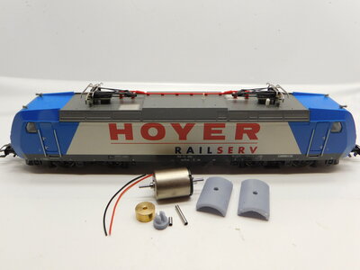 micromotor HMT003C motor ombouwset voor Märklin / Trix BR 146, BR 185, BR 186, BR 187, Re 482, ER 20, BR 232, BR 234, DR 132, Ludmilla, Reihe micromotor HMT003C motor ombouwset voor Märklin / Trix BR 146, BR 185, BR 186, BR 187, Re 482, ER 20, BR 232, BR 234, DR 132, Ludmilla, Reihe
