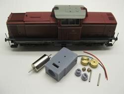 micromotor HR008C HO motor ombouwset voor Roco 41251, 41291, 41338, 41339, 41340, 41343, 41351, 41365, 41501, 41505, 43027, 43552, 435 micromotor HR008C HO motor ombouwset voor Roco 41251, 41291, 41338, 41339, 41340, 41343, 41351, 41365, 41501, 41505, 43027, 43552, 435