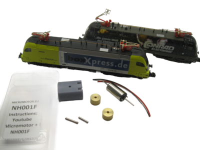 micromotor NH001F motor ombouwset voor Hobbytrain 10105, 219670-219672, 219674-219675, u.a. micromotor NH001F motor ombouwset voor Hobbytrain 10105, 219670-219672, 219674-219675, u.a.