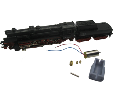 micromotor NM010G ombouwkit voor Minitrix DB / DRG BR 52, SNCB 26, SNCF 150 Y, ÖBB 52 micromotor NM010G ombouwkit voor Minitrix DB / DRG BR 52, SNCB 26, SNCF 150 Y, ÖBB 52