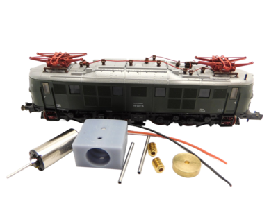 micromotor NF065C motor ombouwset voor Fleischmann E19, BR 119 micromotor NF065C motor ombouwset voor Fleischmann E19, BR 119