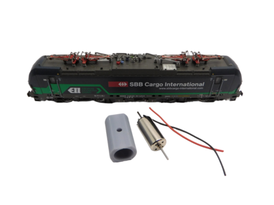 micromotor NF047 N motor ombouwset voor Fleischmann Vectron, BR 193, BLS Re 475, u.a. micromotor NF047 N motor ombouwset voor Fleischmann Vectron, BR 193, BLS Re 475, u.a.