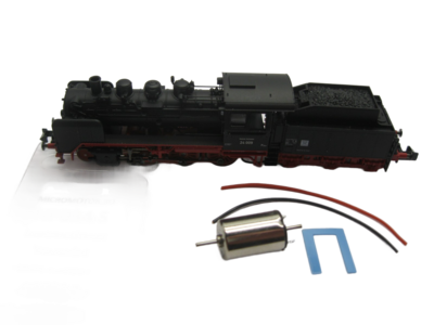 micromotor NF034S ombouwset voor Fleischmann DB BR 24, DR BR 37 micromotor NF034S ombouwset voor Fleischmann DB BR 24, DR BR 37