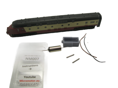 micromotor NM007 Glockenankermotor Umbausatz für Minitrix RAM TEE micromotor NM007 Glockenankermotor Umbausatz für Minitrix RAM TEE