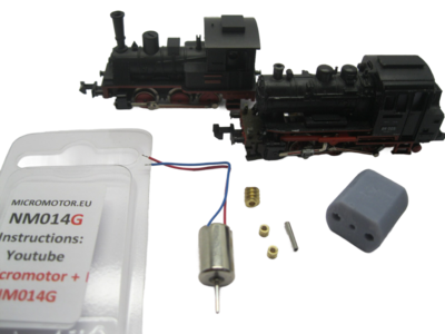 micromotor NM014G Glockenankermotor Umbausatz für minitrix BR 89, T3 micromotor NM014G Glockenankermotor Umbausatz für minitrix BR 89, T3