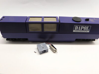 micromotor 0D001 ombouwset Dapol / Modellbahn Union / Tomix micromotor 0D001 ombouwset Dapol / Modellbahn Union / Tomix