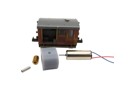micromotor NA044G motor ombouwset voor Arnold SBB Tm II micromotor NA044G motor ombouwset voor Arnold SBB Tm II