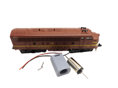 micromotor NM052 motor ombouwset voor Minitrix (Conrail) F7A (B&O, Canadian National, Canadian Pacific, u.a.) micromotor NM052 motor ombouwset voor Minitrix (Conrail) F7A (B&O, Canadian National, Canadian Pacific, u.a.)