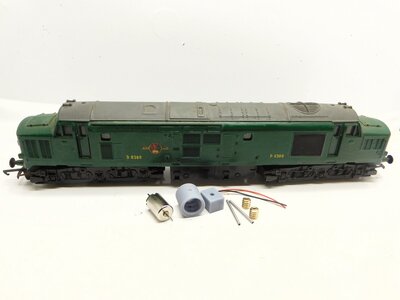 micromotor 0T002G motor ombouwset voor Triang/Hornby Class 31, Class 37, Class 77-EM2 micromotor 0T002G motor ombouwset voor Triang/Hornby Class 31, Class 37, Class 77-EM2