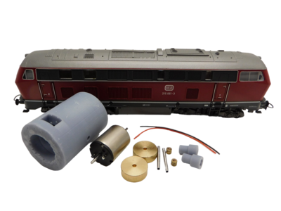 micromotor HR025C motor ombouwset voor Roco BR 215 micromotor HR025C motor ombouwset voor Roco BR 215