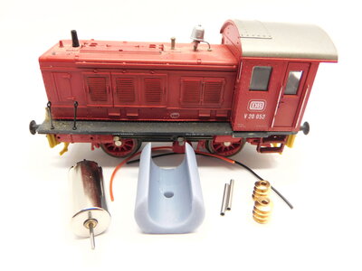 micromotor HLM004G Glockenankermotor Umbausatz für Lima V 20, BR 270, ÖBB 2061 micromotor HLM004G Glockenankermotor Umbausatz für Lima V 20, BR 270, ÖBB 2061