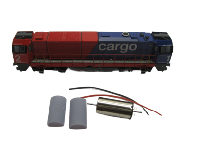 micromotor NH004 motor ombouwset voor Hobbytrain G2000 micromotor NH004 motor ombouwset voor Hobbytrain G2000