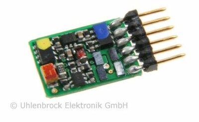 uhlenbrock 73416 N loc-decoder DCC/SX/MM 6-pin NEM-651