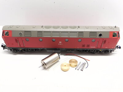 micromotor HBR003C Brawa H0 BR 119, BR 219, BR 229 micromotor HBR003C Brawa H0 BR 119, BR 219, BR 229