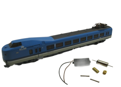 micromotor NM005C N ombouwset voor Minitrix koploper