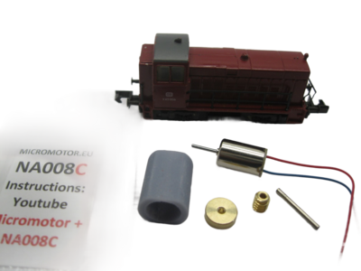 micromotor NA008C Glockenankermotor Umbausatz für Arnold V45 , SNCF Y 9200, SNCF Y 51115, SNCF Y 7530, BR D 2895 micromotor NA008C Glockenankermotor Umbausatz für Arnold V45 , SNCF Y 9200, SNCF Y 51115, SNCF Y 7530, BR D 2895