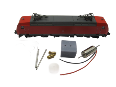 micromotor nf035C N ombouwset voor Fleischmann BR 101, BR 145 Modelle ohne Schnittstelle