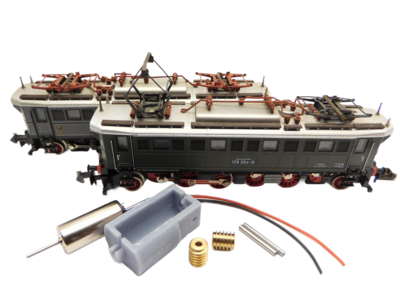 micromotor NM063G klokkenankermotor ombouwset für Minitrix BR 175, E 75