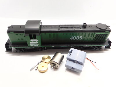 micromotor HRP001F voor Roundhouse Alco RS3 (Alleen 2380 serie)